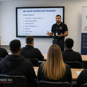 EFAW + Door Supervisor Refresher Course