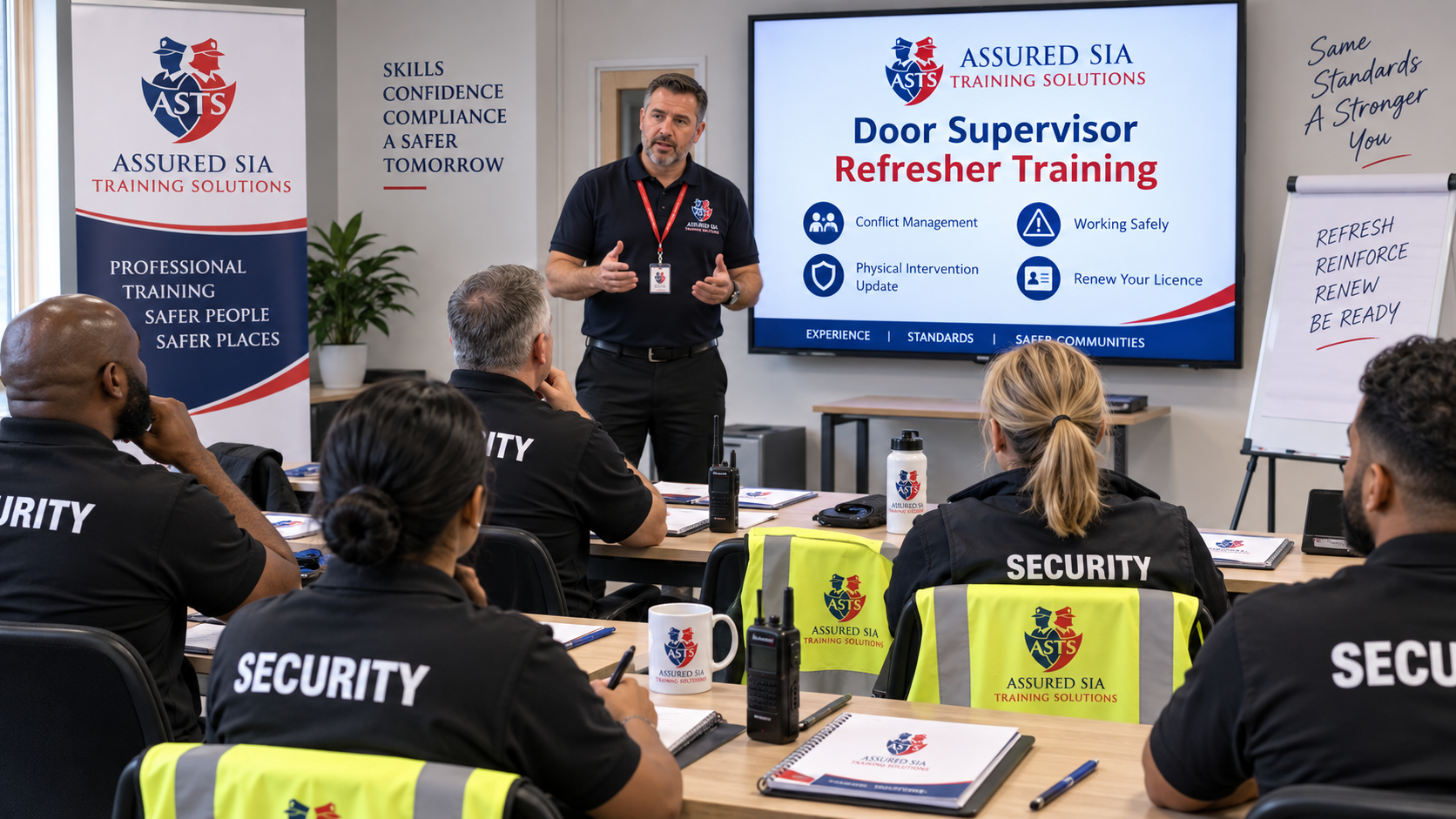 EFAW + Door Supervisor Refresher Course (SIA Training)
